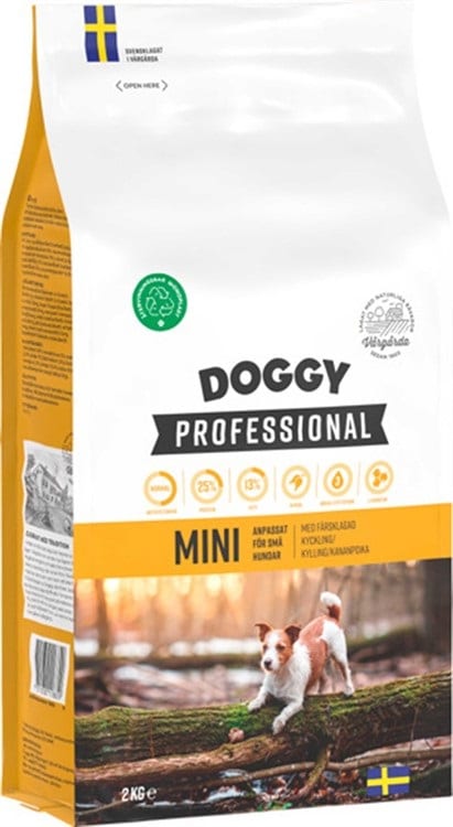 Doggy Professional Mini (gul) 2 kg