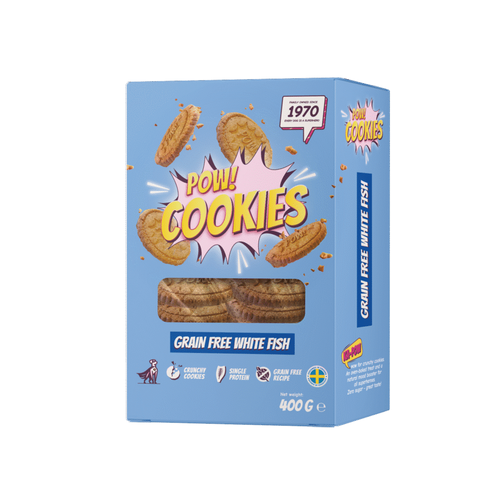 POW! Dog Cookie GF Whitefish 400g