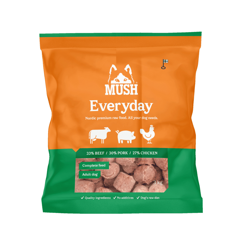 MUSH Everyday Grön 3kg