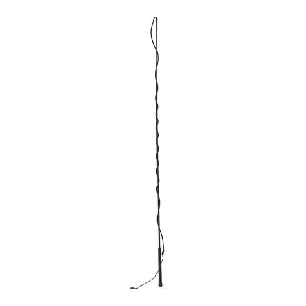 Longeringspisk 160cm Svart
