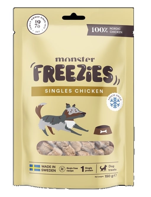 Monster Dog Freezies Treats Chicken 150g