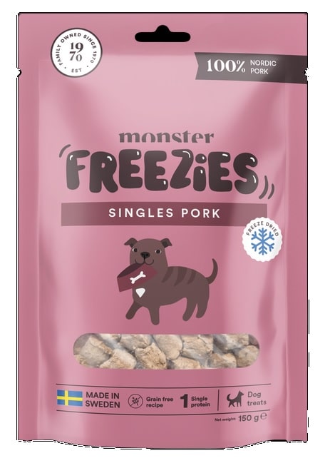 Monster Dog Freezies Treats Pork 150g