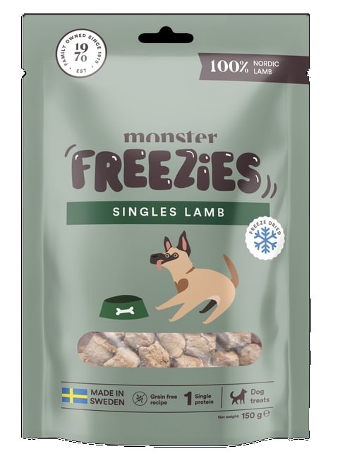 Monster Dog Freezies Treats Lamb 150g