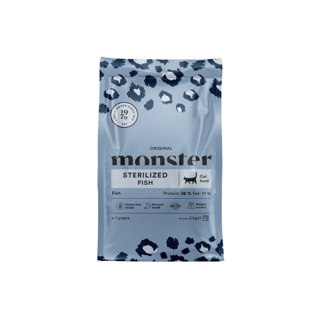 Monster Cat Original Sterilized Fish 2kg
