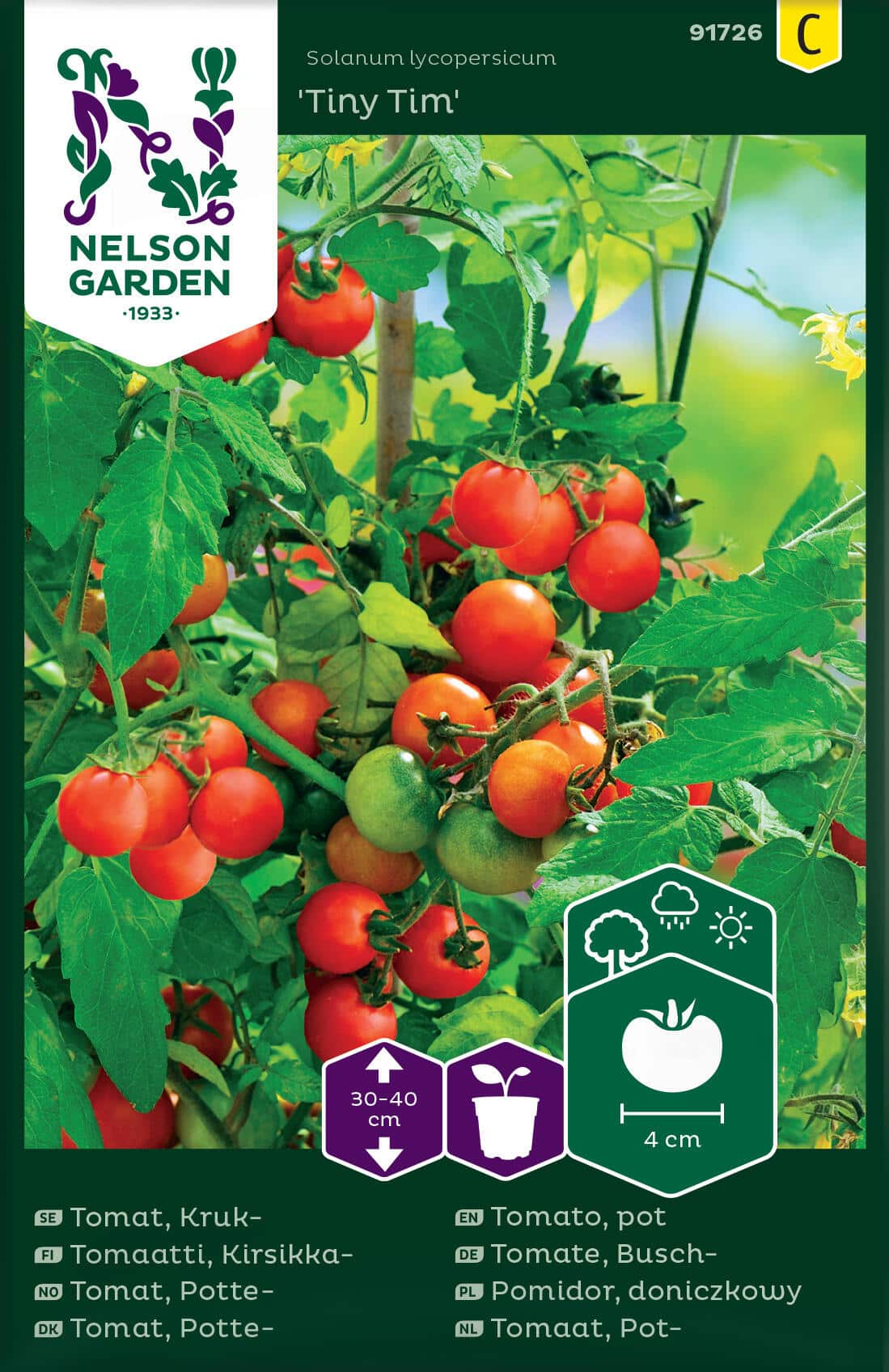 Tomat, Körsbär, Tiny Tim