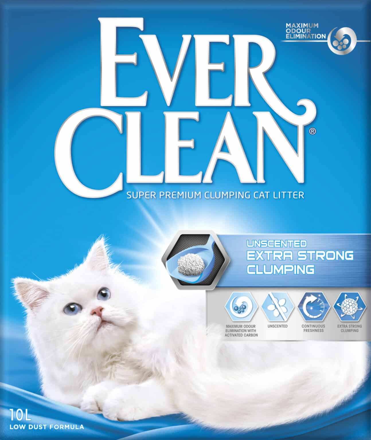 Ever Clean Extra Strong Clumping Unscented 10L