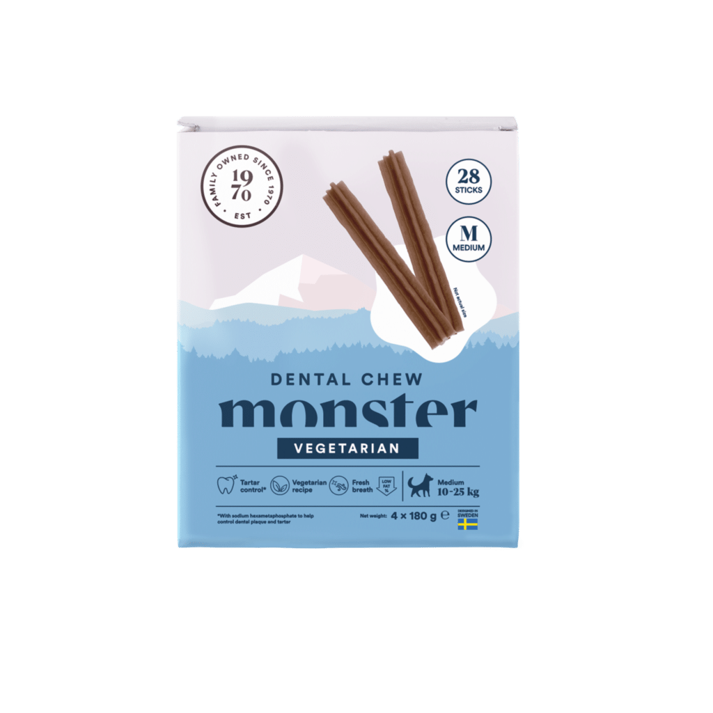 Monster Dental Chew Vegetarian M 28st