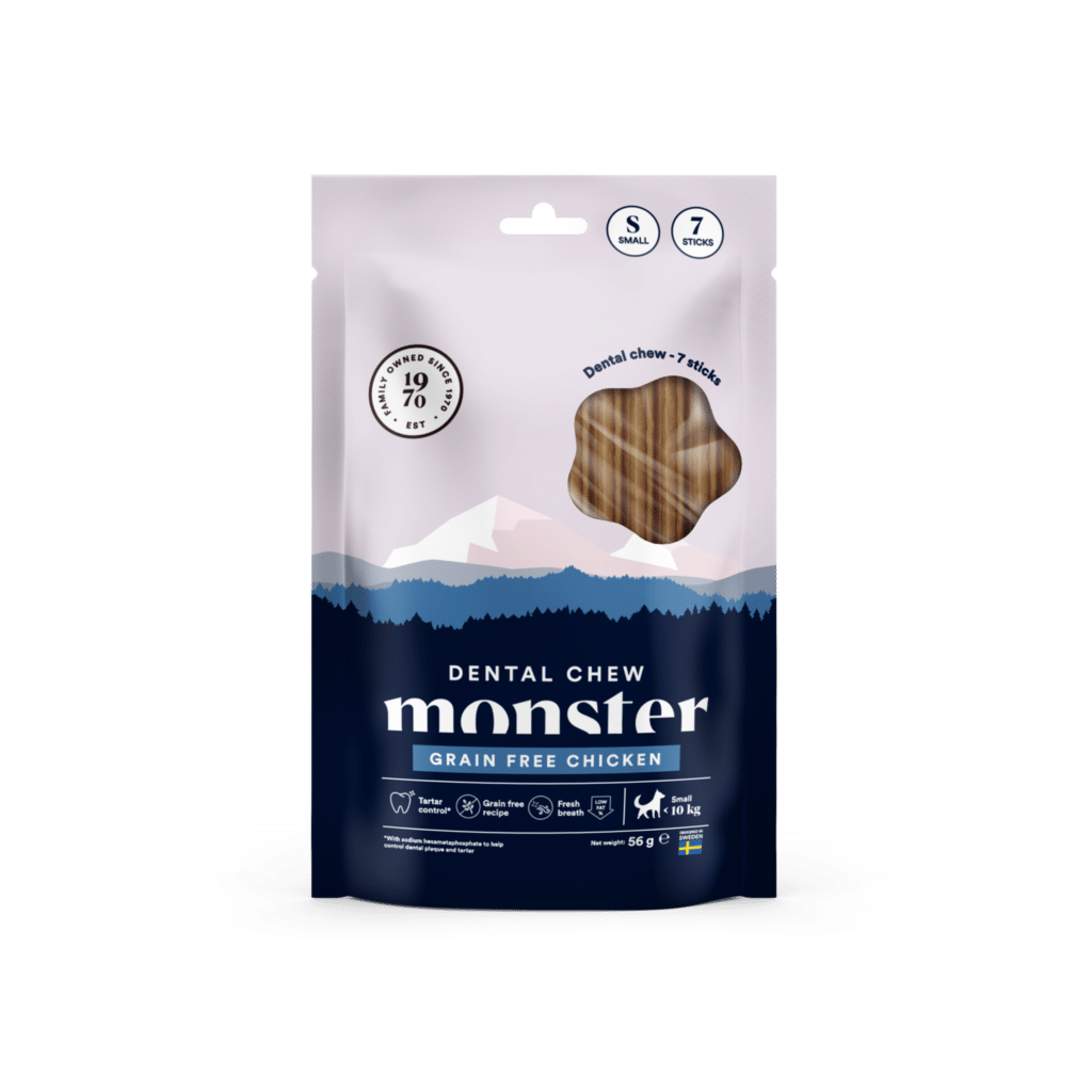 Monster Dental Chew GF Chicken S 7st