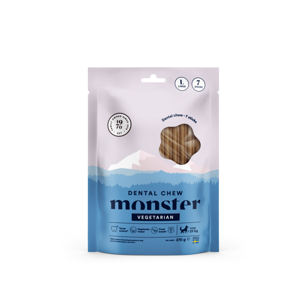 Monster Dental Chew Vegetarian L 7st