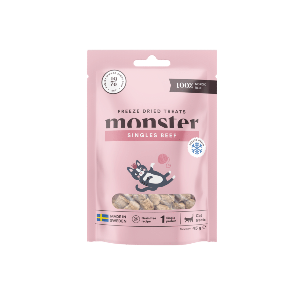 Monster Cat Treats Freeze Dried Beef 45g