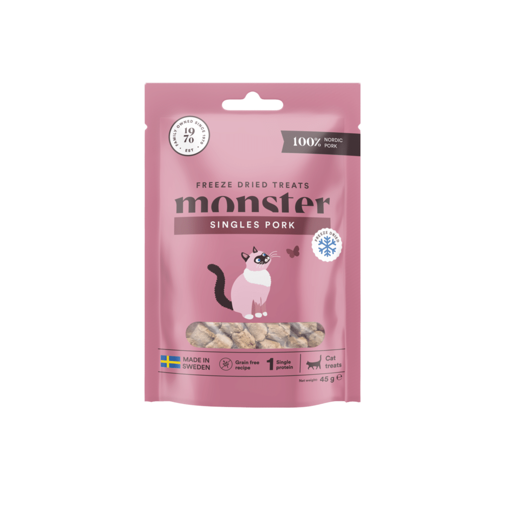 Monster Cat Treats Freeze Dried Pork 45g