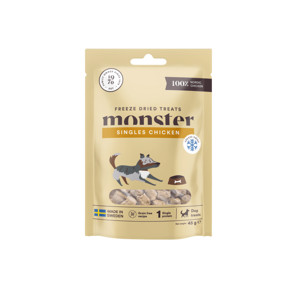 Monster Dog Treats Freeze Dried Chicken 45g