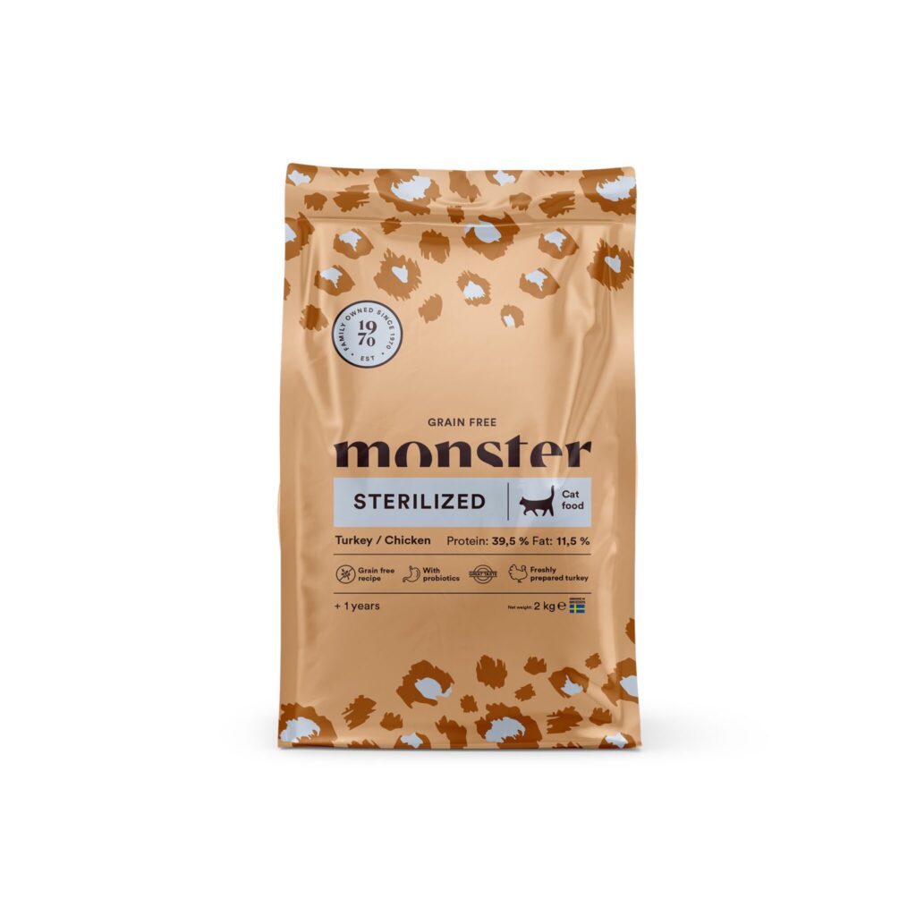 Monster Cat GF Sterilized 2kg