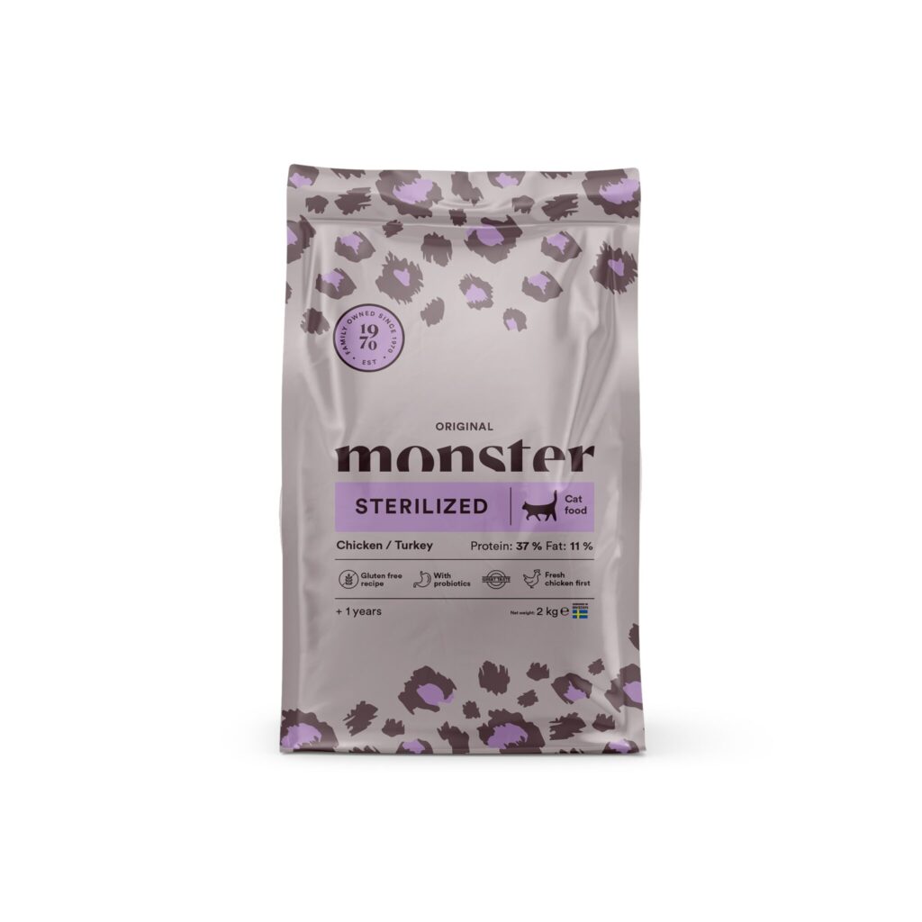 Monster Cat Original Sterilized 2kg
