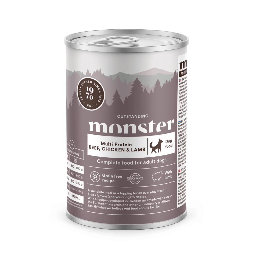 Monster Dog Multi Beef/Chicken/Lamb burk 400g
