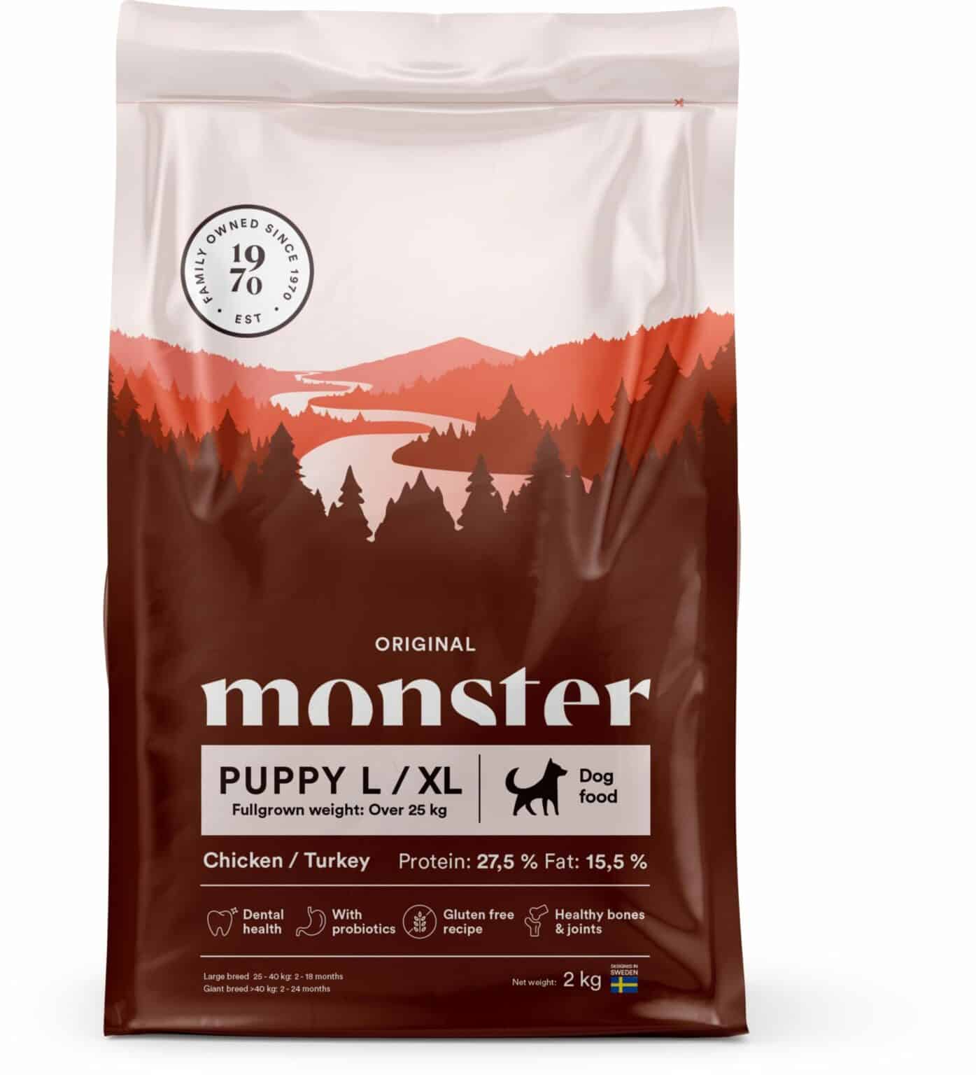 Monster Dog Original Puppy L/XL 2kg
