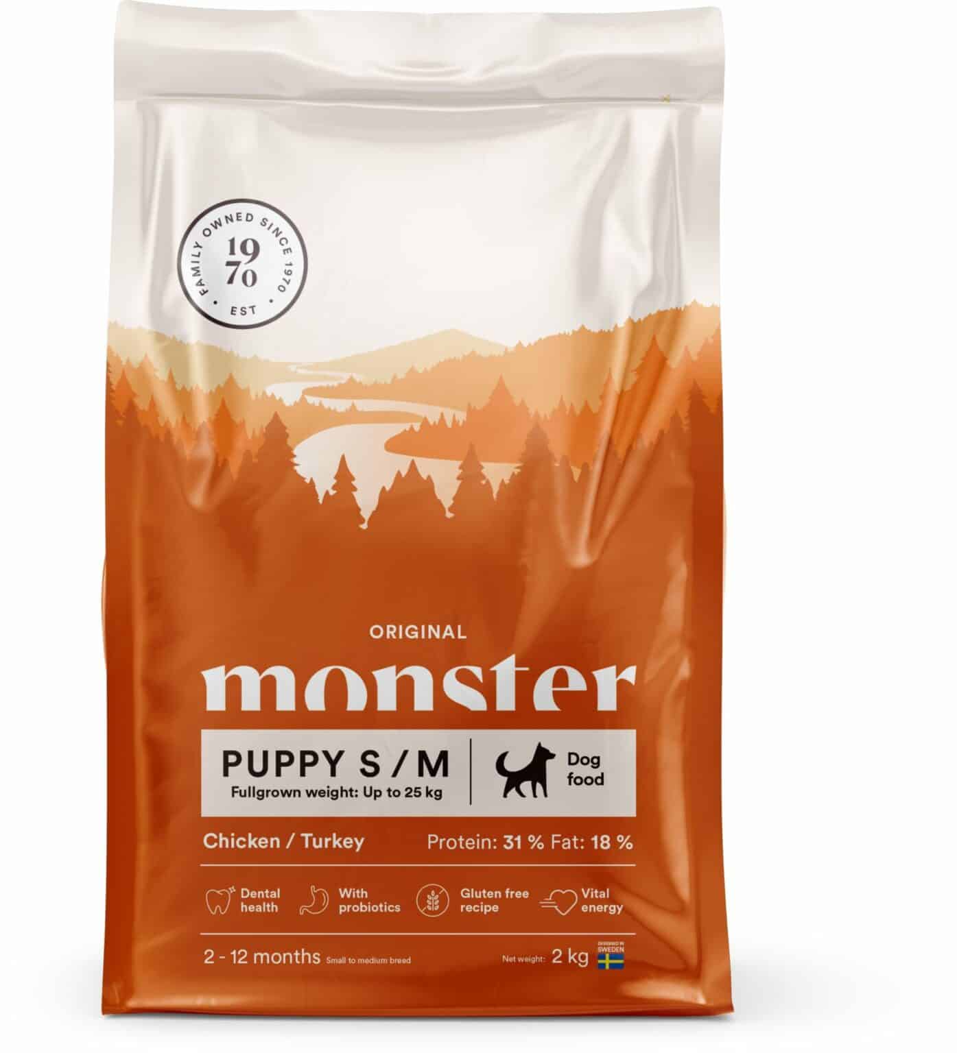 Monster Dog Original Puppy S/M 2kg