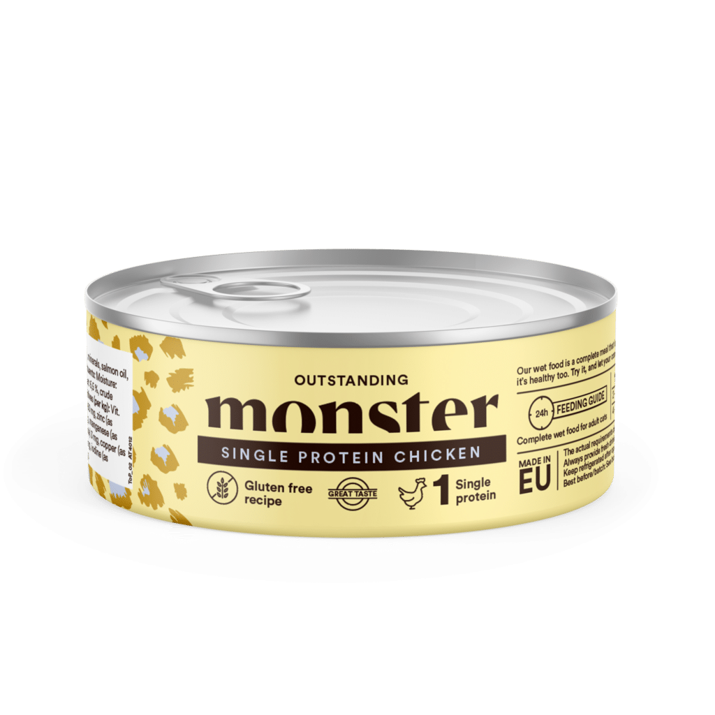 Monster Cat Burk 100g Single Chicken