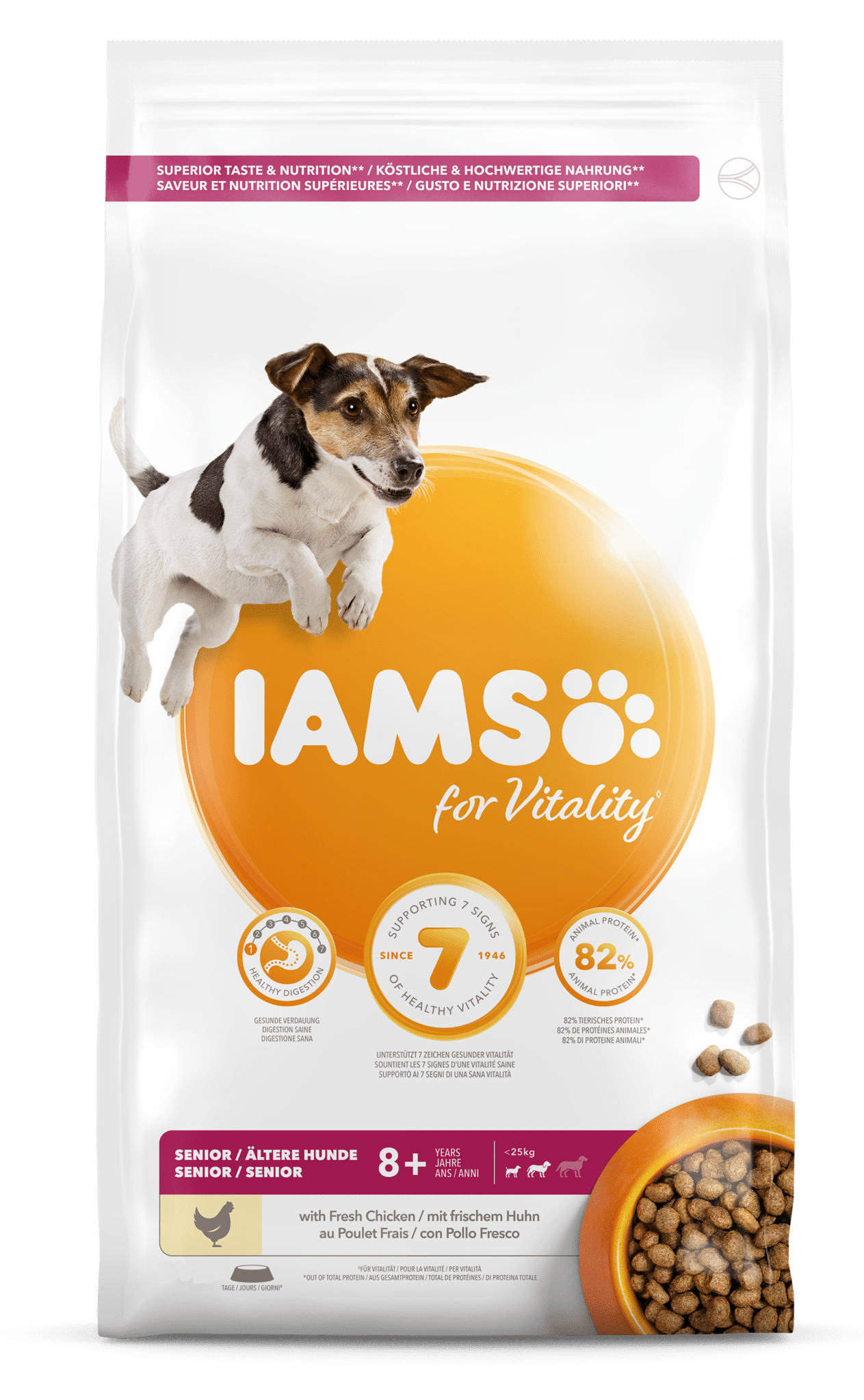 IAMS Dog Senior S&M 3kg