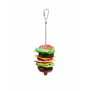 Smådjursleksak Hamburgare 25cm