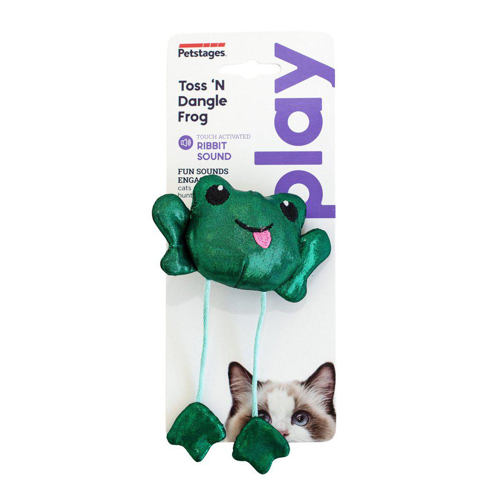 Petstages Groda Toss'n'Dangle 3*13*8cm - Bild 3