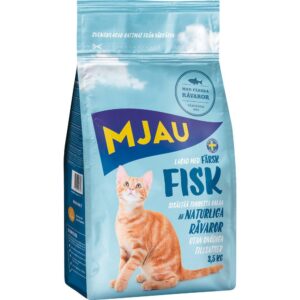 Mjau Torrfoder Fisk 3,5kg