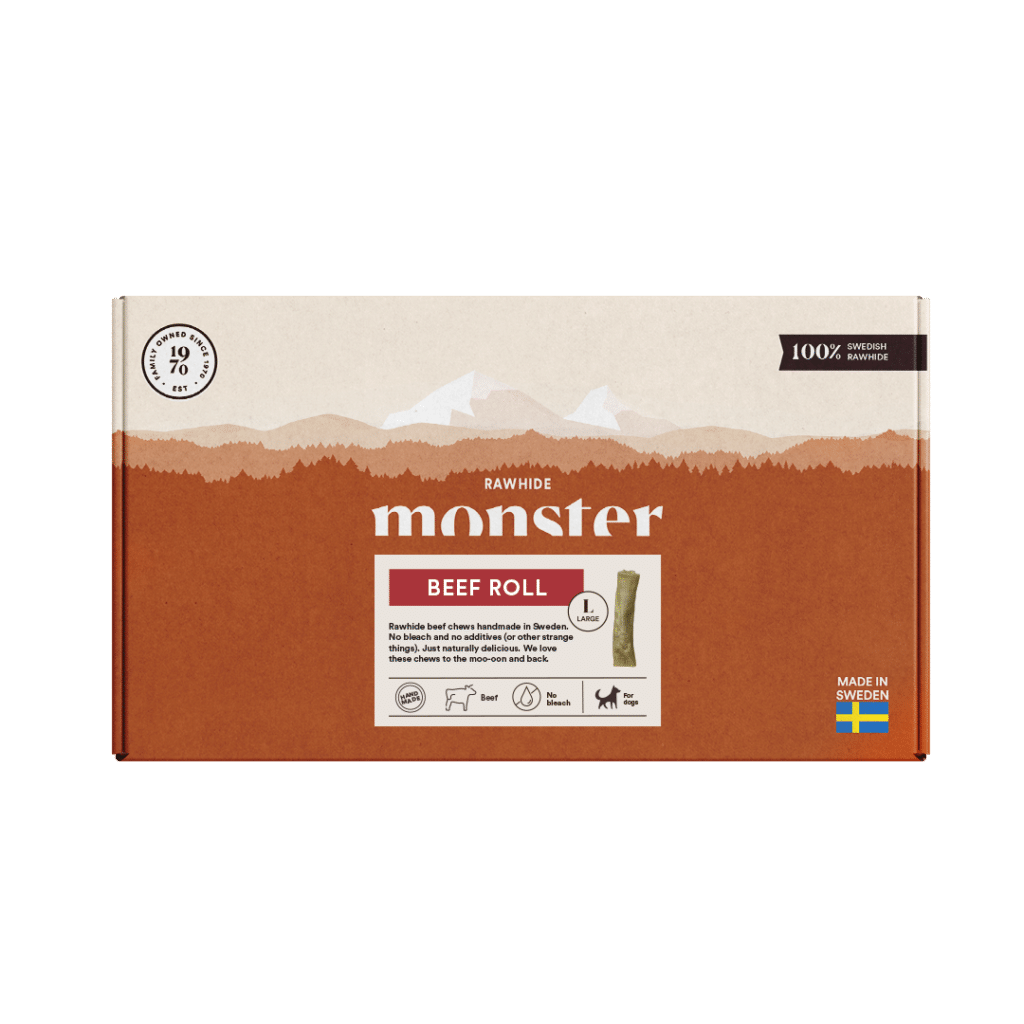 Monster Raw Beef Roll L BOX 5st
