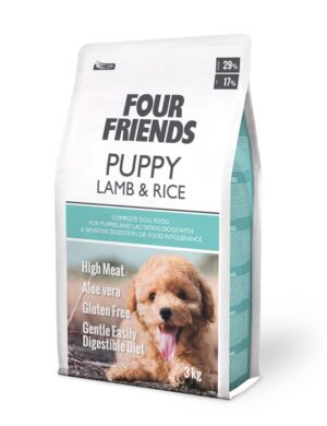Fourfriends Puppy Lamb & Rice 3kg