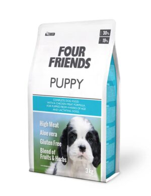 FourFriends Puppy Ljusblå 3kg
