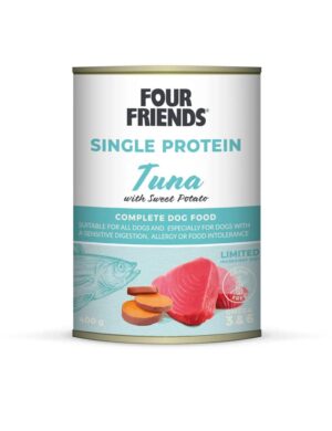 FourFriends Single Protein Tonfisk Burk 400g