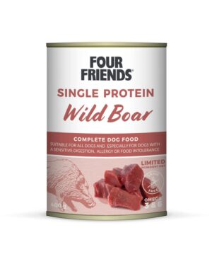 FourFriends Single Protein Wild Boar Burk 400g