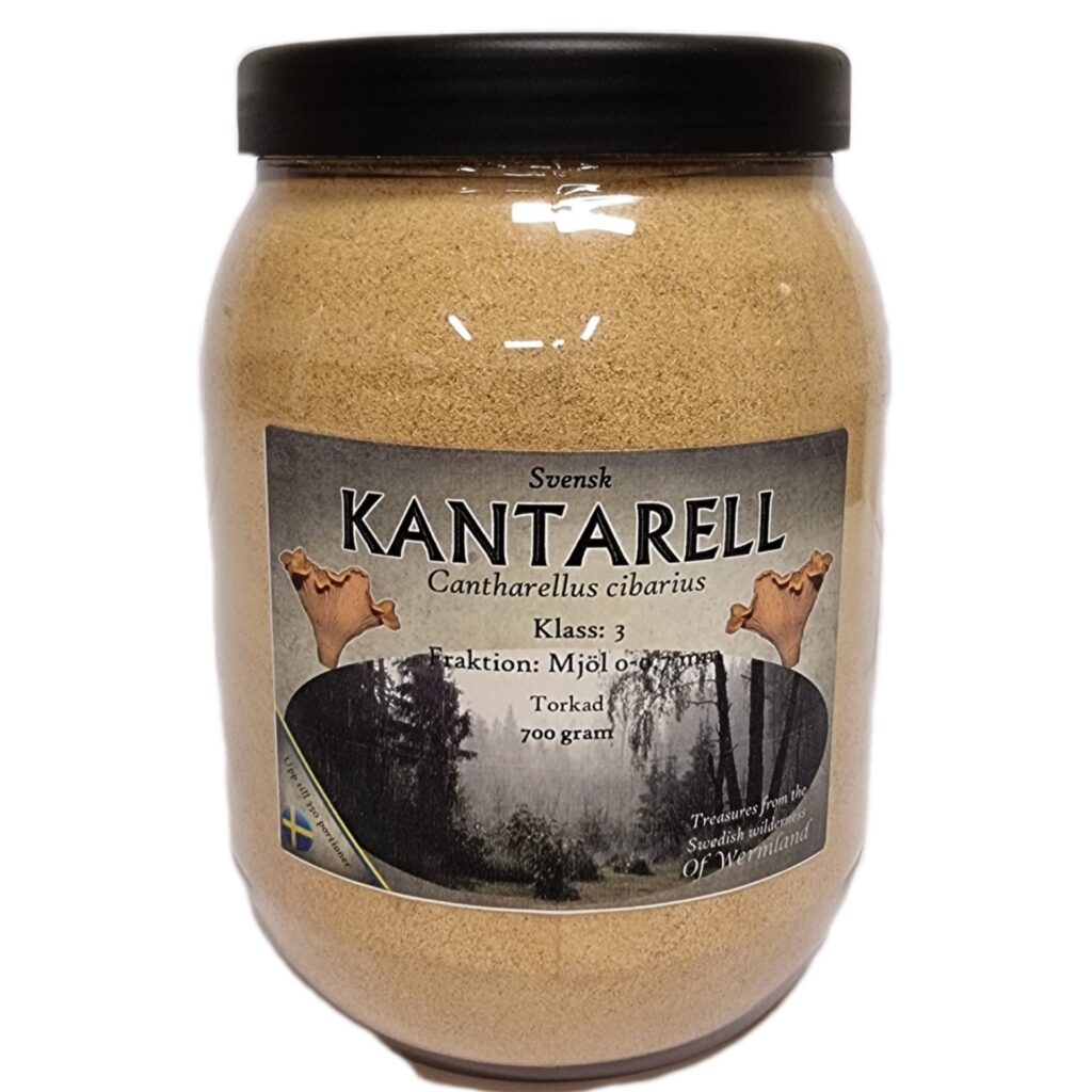 Kantarell 0-1mm 1,5 lit 700g