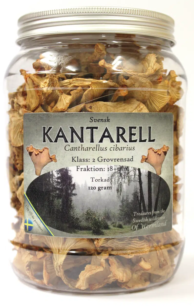 Kantarell 18+, 1,5 lit 120g