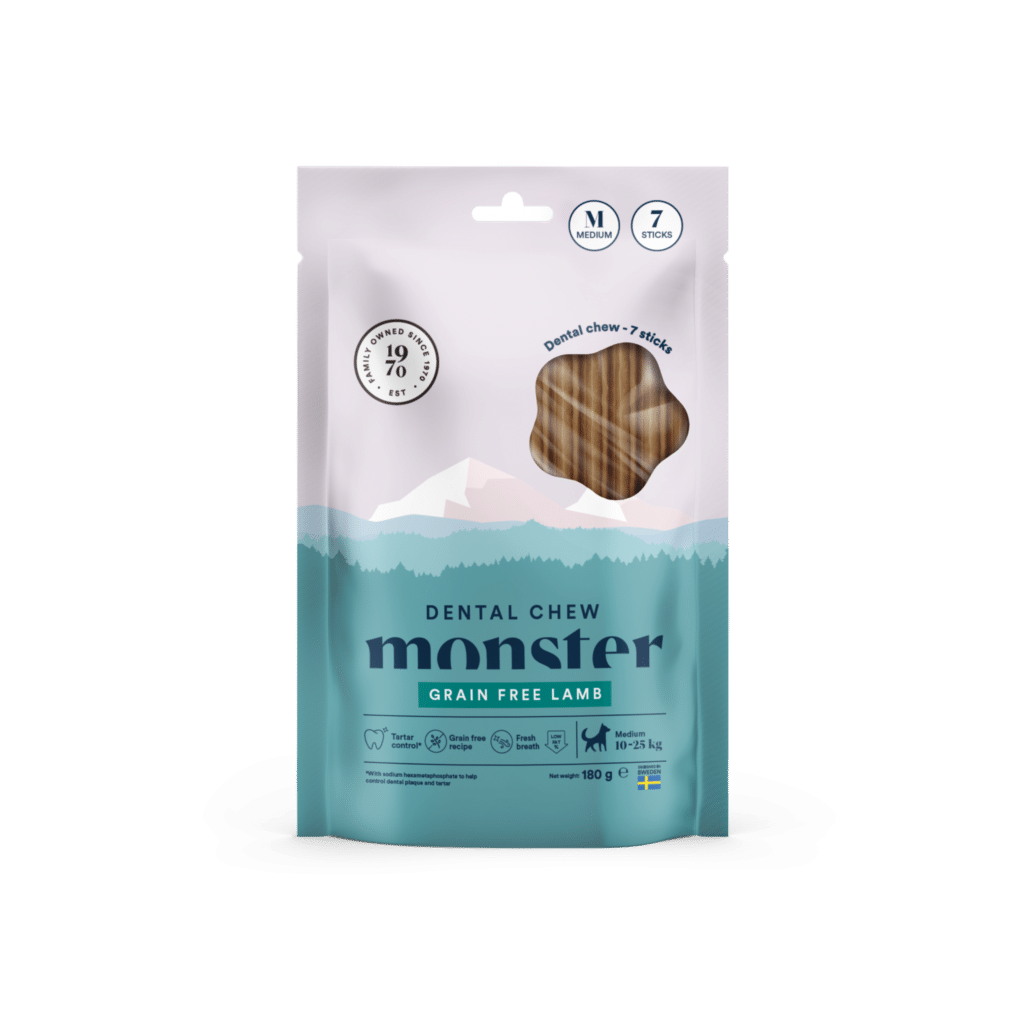 Monster Dog Dental Chew Lamb M 7st