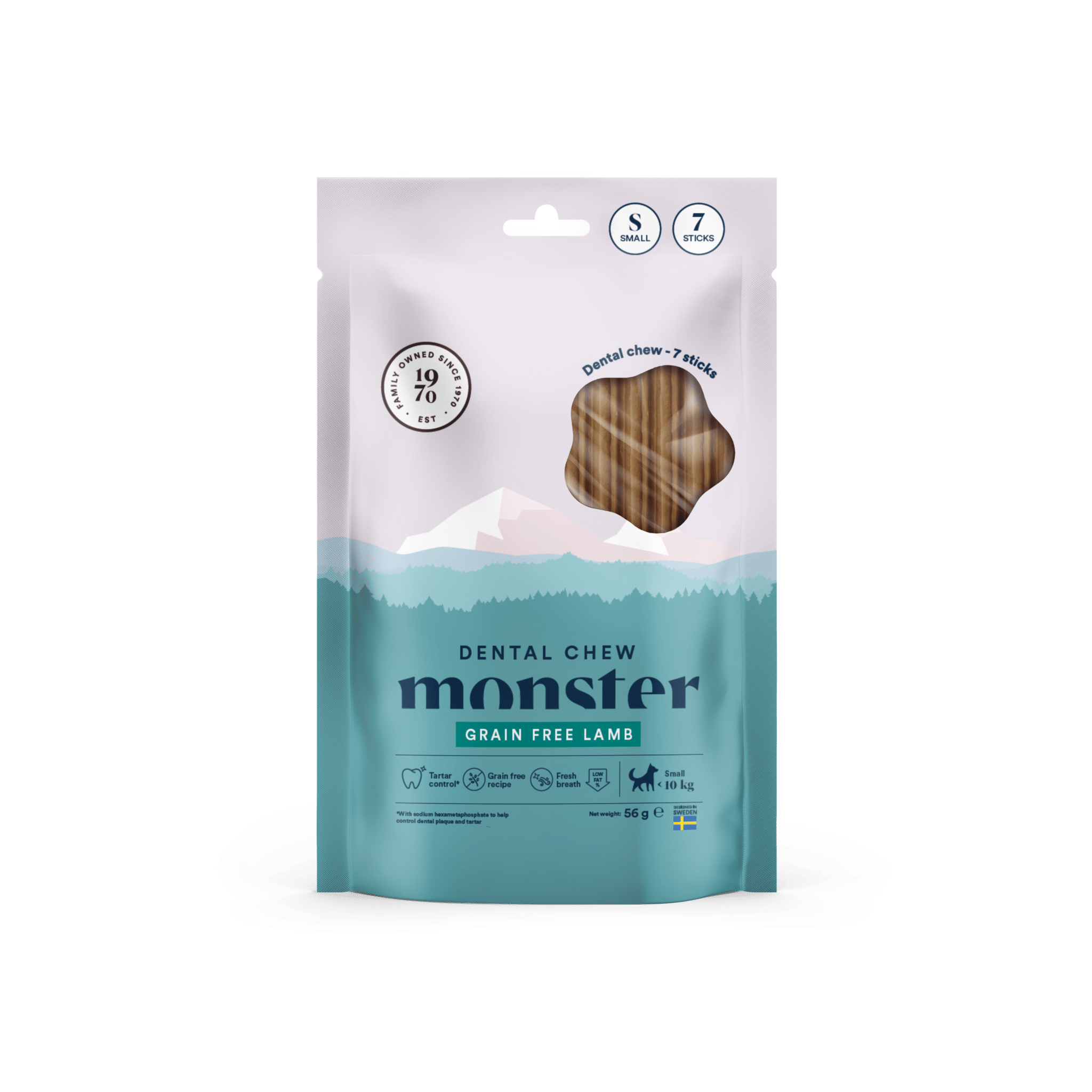 Monster Dog Dental Chew Lamb S 7st