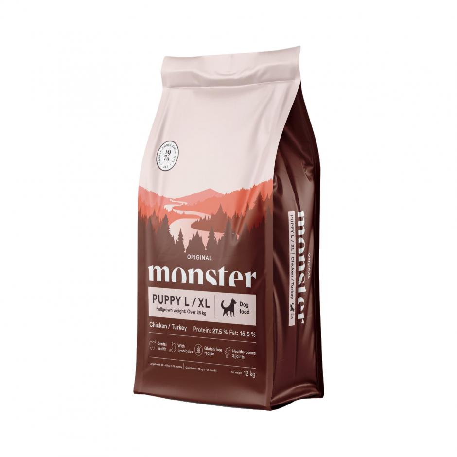 Monster Dog Original Puppy L/XL 12kg