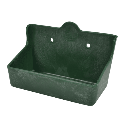 Saltstenshållarbox plast för 2kg grön