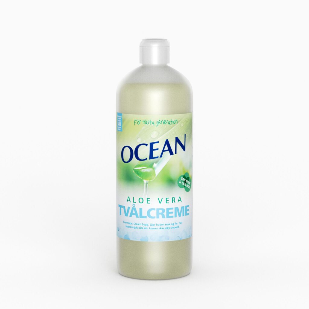 OCEAN Tvålcreme Aloe Vera 1L