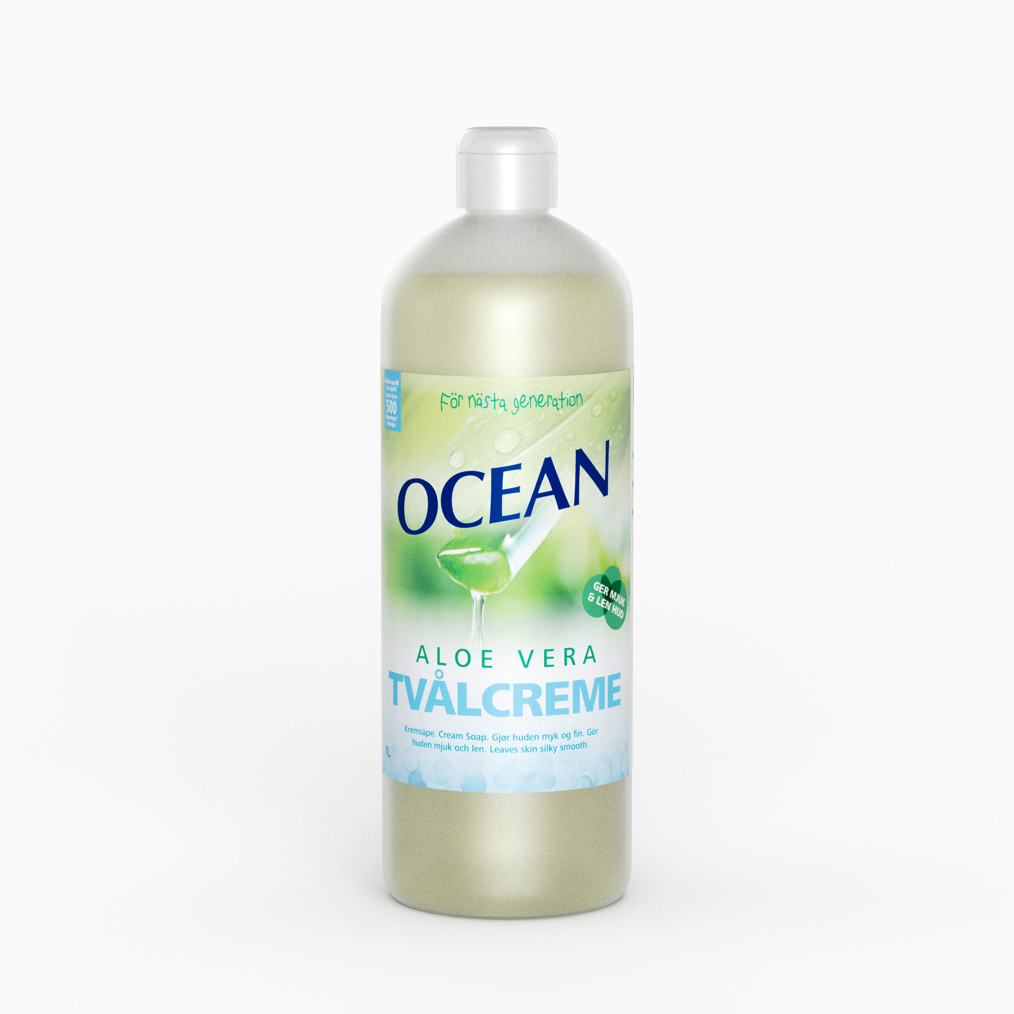 OCEAN Tvålcreme Aloe Vera 1L