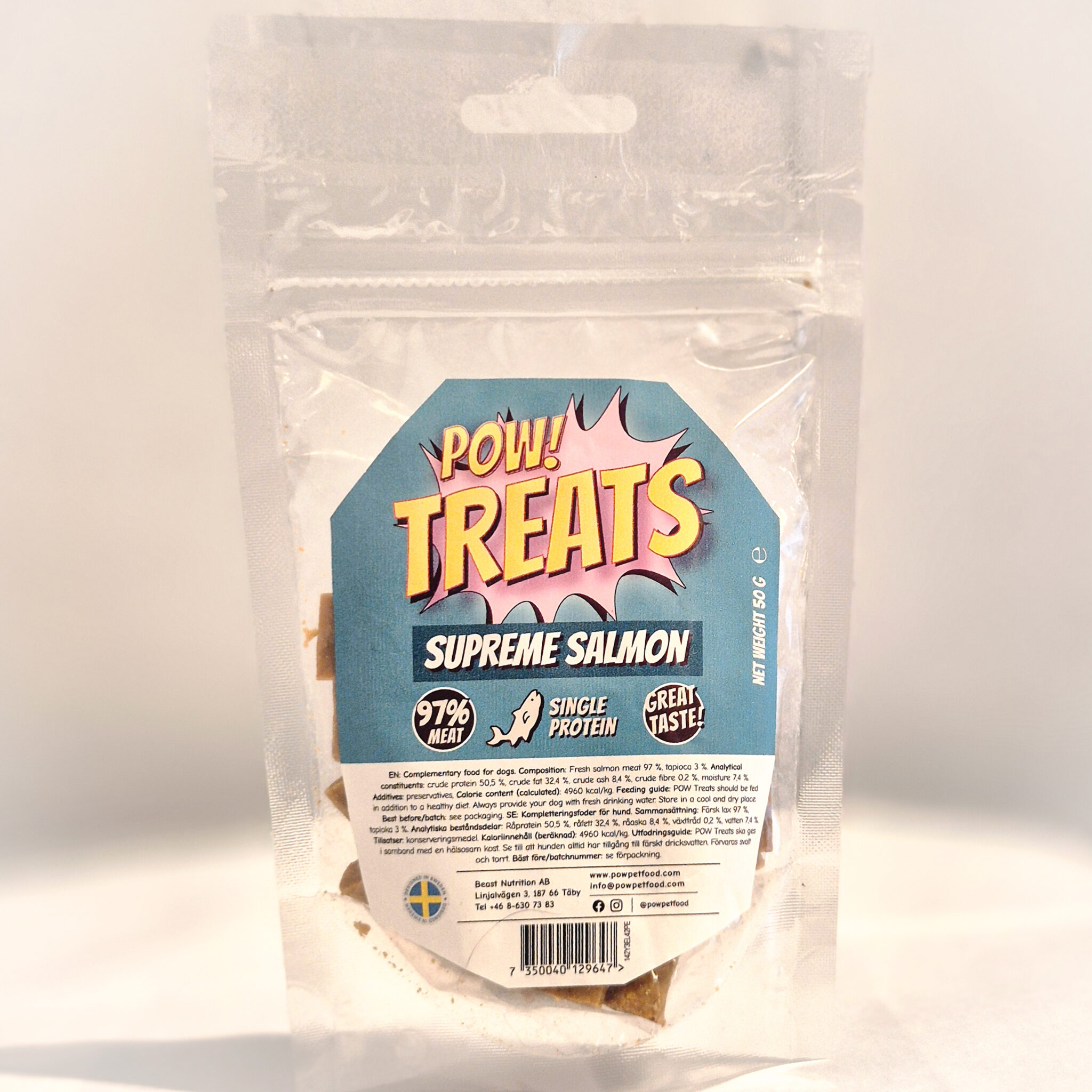 POW! Treats Supreme Salmon 50g