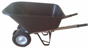 Skottkärra 2-hjulig Med Plastkorg 280l Beställningsvara