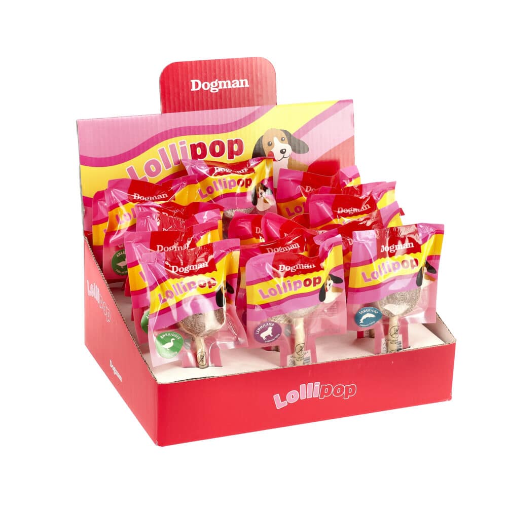 Dogman Lollipop Mix 9cm