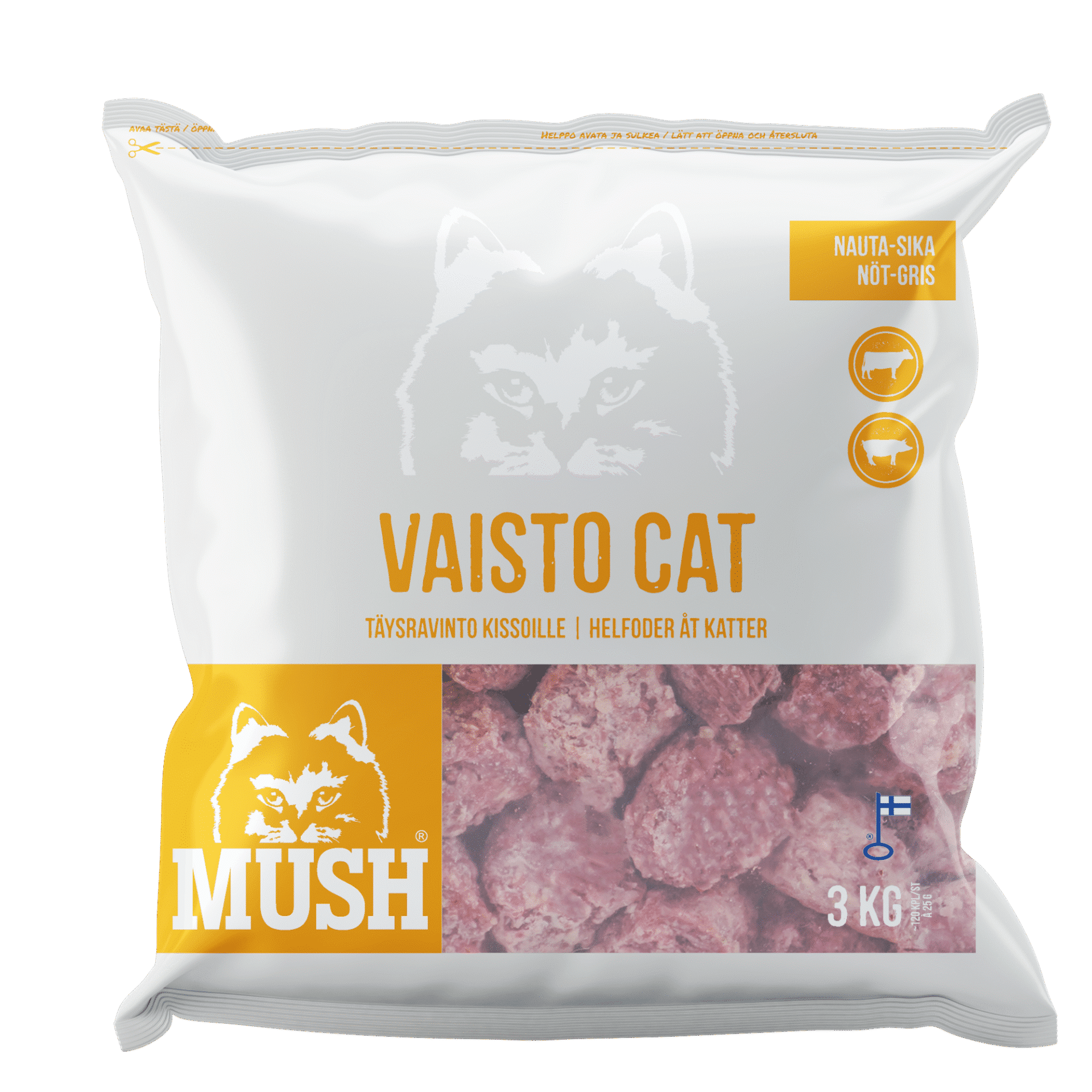 MUSH Vaisto Cat Vit 3kg