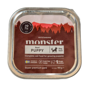 Monster Dog Puppy Paté Tray 150g