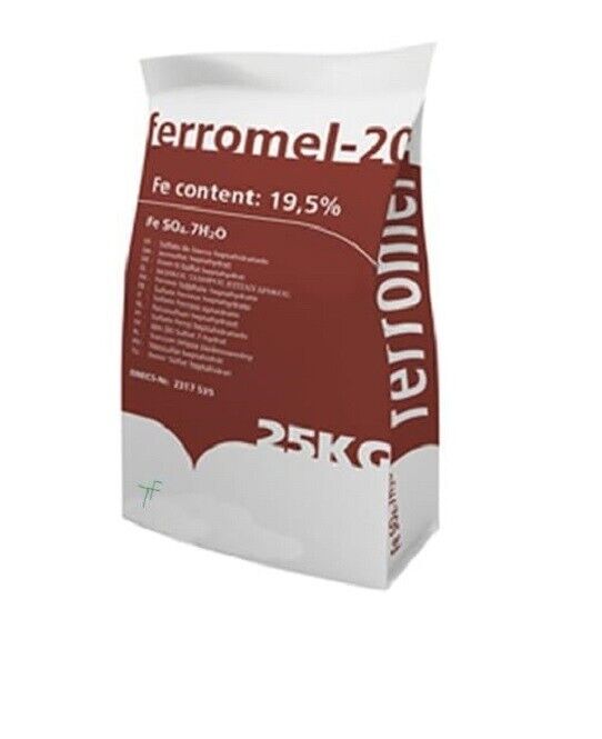 Köp Ferromel Järnsulfat pulver 25kg - Wermlands Djur & Natur