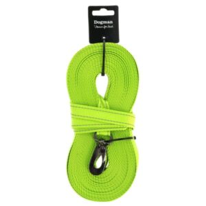 Dogman Vävd spårlina Iris grön 15m-utgår