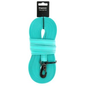 Dogman Vävd spårlina Iris turkos 15m