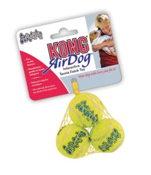 Kong Squeakair Tennisbollar 3-pack XS
