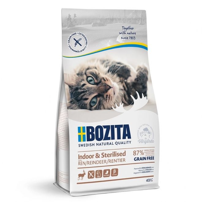 Bozita Indoor & Sterilised GF Ren 400gr
