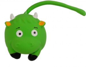 Dogman Hundleksak Latex Bull Grön